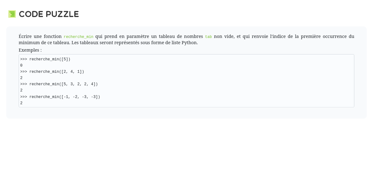Code Puzzle Défi Dkqdx
